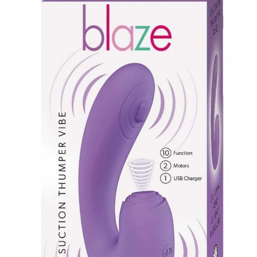 blaze suction thumper rechargeable silicone vibrator clitoral stimulator lavender 6cf2684a 39ba 4b1b 8e79 d5ac7141e4b7