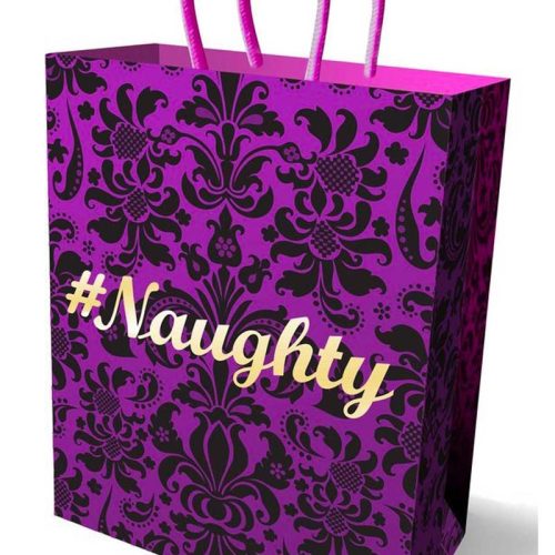 #Naughty - Purple - Gift Bag